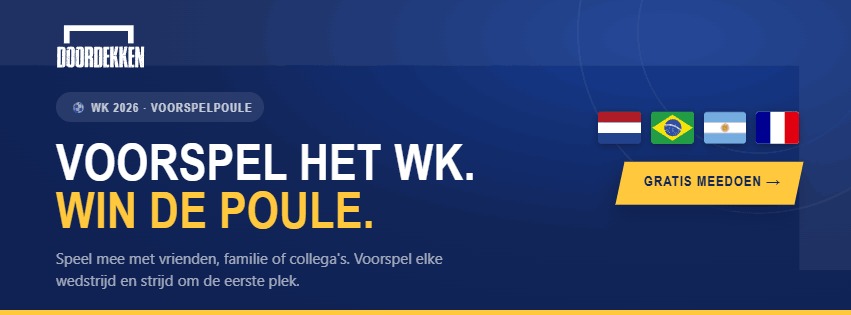 Nieuw: voorspel je favoriete Eredivisieclub